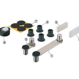 Phụ kiện xoay mặt bàn Hafele 646.31.000