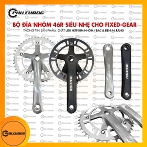 Phụ tùng xe đạp bộ giò dĩa Fixed gear 5 chấu