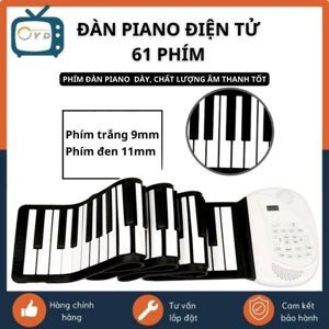 Piano phím mềm - Piano cuộn - Roll Up Piano - Soft Keyboard Piano 61 key