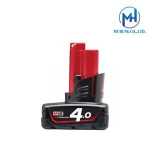 Pin 12V 4.0Ah Milwaukee M12B4