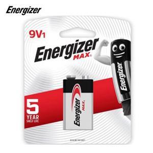 Pin 9V Energizer 522-BP1 Max Power Seal Alkaline 9V