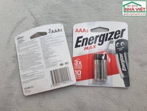 Pin AAA Energizer Max E92 BP2