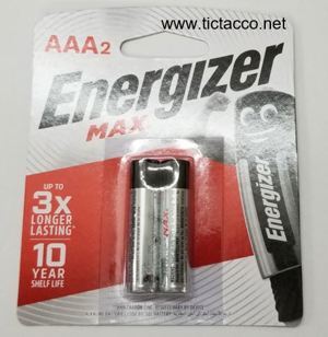 Pin AAA Energizer Max E92 BP2