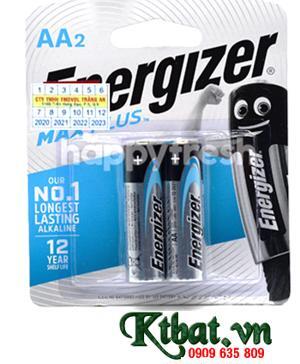 Pin Alkaline Energizer AA Max Plus EP91 BP2 vỉ 2 viên