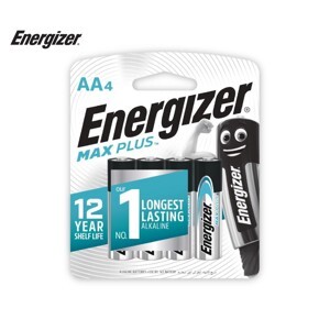 Pin Alkaline Energizer AA Max Plus EP91 BP4 vỉ 4 viên