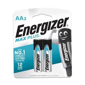 Pin Alkaline Energizer AA Max Plus EP91 BP2 vỉ 2 viên