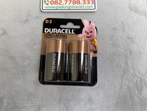 Pin đại 1,5v Alkaline D Duracell LR20 MN1300 vỉ 2 viên