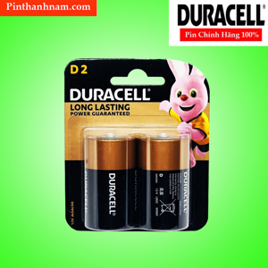 Pin đại 1,5v Alkaline D Duracell LR20 MN1300 vỉ 2 viên