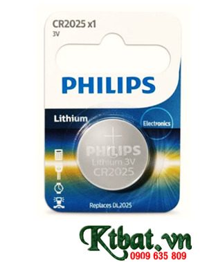 Pin di động Philips minicell CR2025