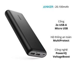 Pin Dự Phòng Anker PowerCore 20.100mAh A1271