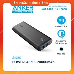 Pin dự phòng Anker PowerCore II 20000mAh A1260