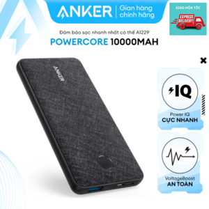 Pin dự phòng Anker PowerCore Slim 10000 - A1229