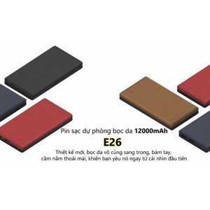 Pin dự phòng Eloop E26 - 12000mAh