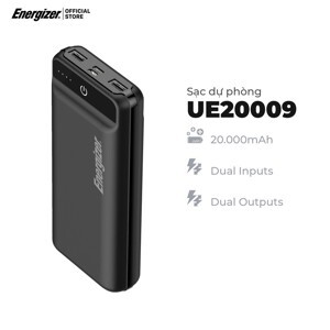 Pin dự phòng Energizer UE20009 20000mAh