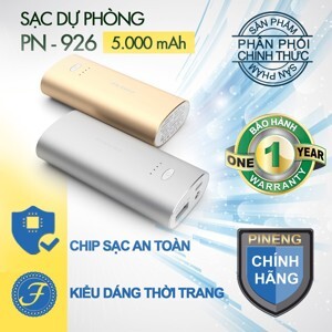 Pin dự phòng Pineng PN-926 5000 mAh (PK.076)