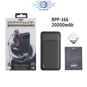 Pin dự phòng Remax RPP-166 20000mah