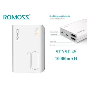 Pin sạc dự phòng Romoss polymos 10 - 10.000mAh