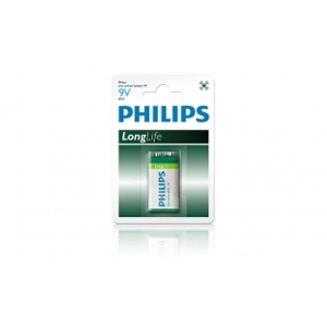 Pin Kẽm Philips 9V 6F22L1B/97