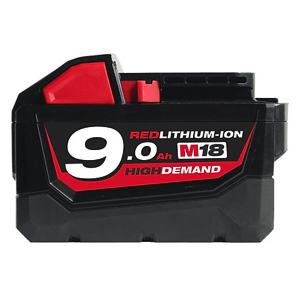 Pin Li-ion 18V Milwaukee M18B9