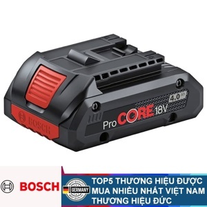 Pin Li-ion Procore 18V/4.0Ah Bosch 1600A0193L