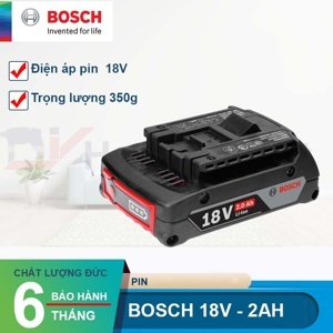 Pin Lion 18V/ 2.0Ah Bosch 1600A001CG