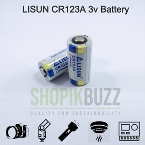 Pin Máy Ảnh Lithium 3V GP CR123A