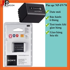 Pin máy quay Sony FV70 (NPFV70)