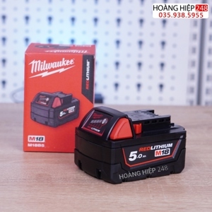 Pin Milwaukee 18V 5.0Ah  M18B5