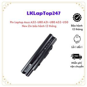 Pin Laptop Asus U50/U80