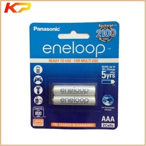 Pin sạc AAA PANASONIC ENELOOP 800mAh BK-4MCCE/2BV