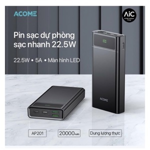 Pin sạc dự phòng Acome AP201 20000mah