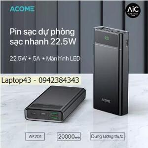 Pin sạc dự phòng Acome AP201 20000mah