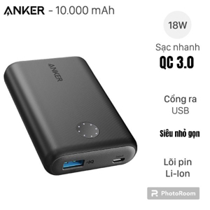 Pin sạc dự phòng Anker PowerCore II A1230 - 10000mAh