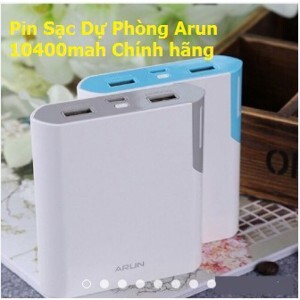 Pin Sạc Dự Phòng Arun Y40 10400mAh Chính Hãng