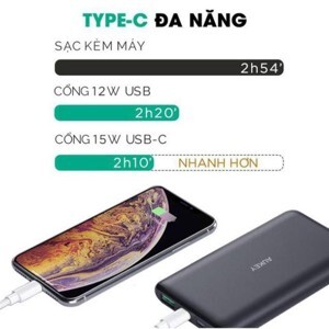 Pin sạc dự phòng Aukey PB-XN10 - 10000mAh