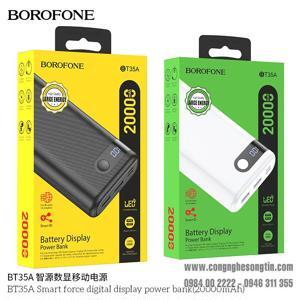 Pin sạc dự phòng Borofone BT35A 20000mah