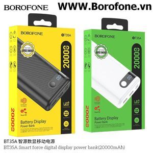 Pin sạc dự phòng Borofone BT35A 20000mah