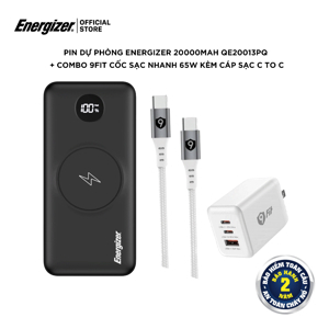 Pin sạc dự phòng Energizer 20.000mAh QE20013PQ