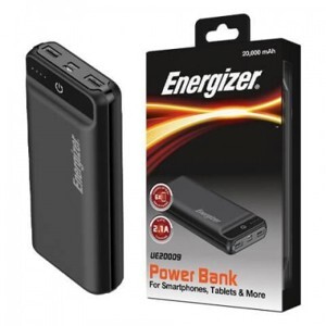 Pin sạc dự phòng Energizer 20000mAh UE20009BK