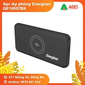 Pin sạc dự phòng Energizer QE10007BK 10000mAh