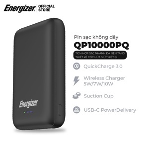 Pin sạc dự phòng Energizer QP10000PQ 10.000mAh