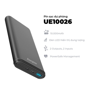 Pin sạc dự phòng Energizer UE10042 10000mAh