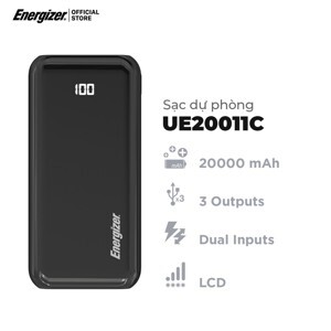 Pin sạc dự phòng Energizer UE20011C 20.000mAh