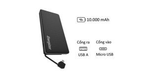 Pin sạc dự phòng Energizer XP10002A - 10.000mAh