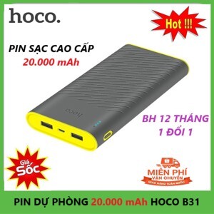 Pin sạc dự phòng Hoco B31 20000mAh