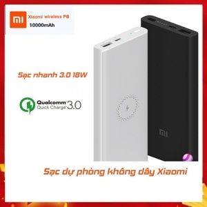 Pin sạc dự phòng kiêm sạc không dây 10.000 mAh Xiaomi WPB15ZM