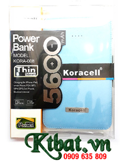 Pin sạc dự phòng Koracell Kora-008 5600mAh