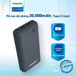 Pin sạc dự phòng Philips 20000mAh