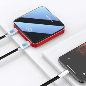 Pin sạc dự phòng Pisen Led Mirror D08LS 10.000 mAh