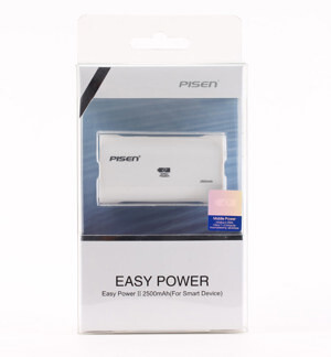 Pin sạc dự phòng Pisen Easy Power II 2500mAh